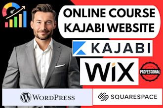 design online course landing page course creation elearning ebook kajabi website