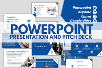 design powerpoint presentation design and pitch deck ppt design