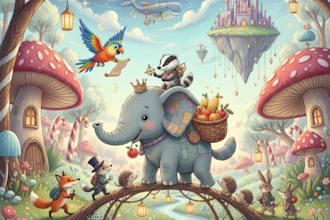 draw children book illustrations and kids cover illustration
