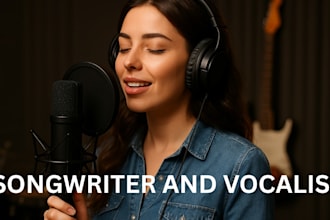be female christian songwriter, gospel singer, vocalist, and melody produce
