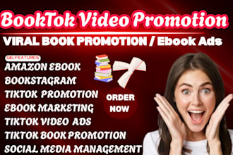 do viral book tik tok promotion ebook promotion rank amazon kdp ads kindle book