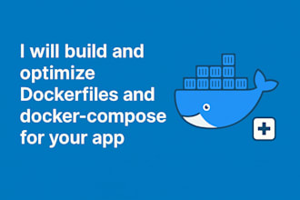 build dockerfiles and docker compose for your app