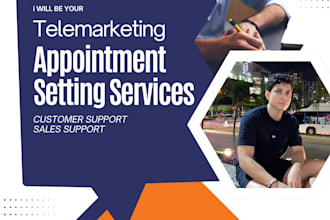 asisst you with appointment setting in english adn spanish