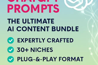 give 50k premium chatgpt prompts for ai content