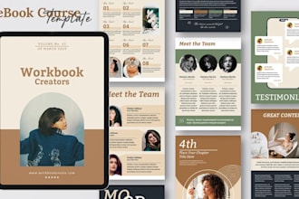german canva ebook design KDP formatting upload brand kit for coaches authors