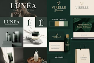 design a beauty, skincare, and cosmetic logo 24 hours