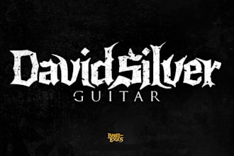 create an abstract extreme metal logo
