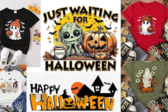 design custom halloween t shirt design bulk t shirt christmas halloween vintage