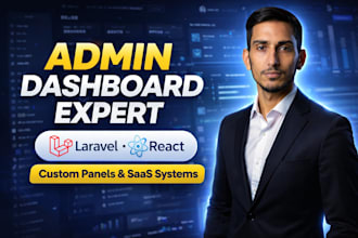 build role based admin dashboard in laravel with react