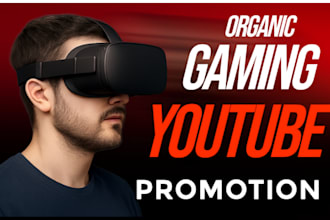 gaming video promotion gaming channel gaming promotion to USA views