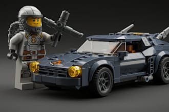 do 3d lego model lego character design lego moc lego car lego toy lego minifig