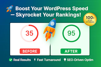 speed optimize wordpress website for google pagespeed insights, gtmetrix, SEO