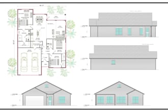 architect 2d floor plans and architectural permit drawings