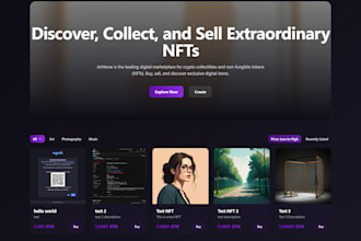 build a custom nft marketplace mint buy sell nfts on ethereum