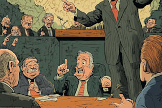 reate digital political cartoon for political cartoon