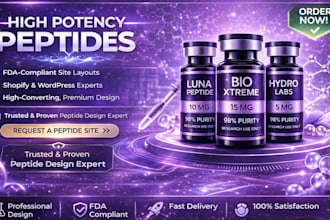 build an seo collagen peptides website, bodybuilding beauty nootropics website