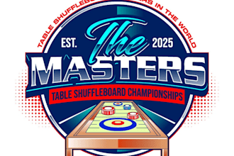 design wonderful shuffleboard logo
