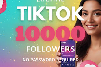 grow tiktok with real 10,000 targeted followers