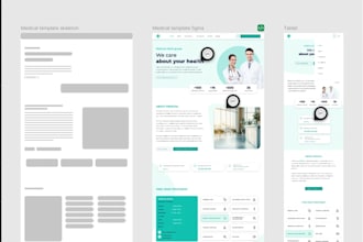 create responsive UI design and visual interfaces