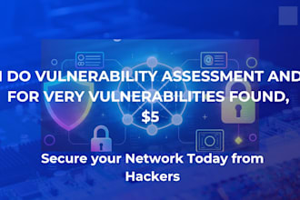 do a vulnerability assessment and security scanning