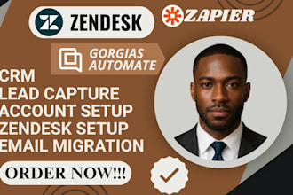 set up and automate your zendesk, zapier, and gorgias systems