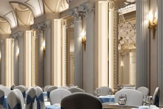 remodel interior hall, custom furniture cinema, theater,stage, conference center