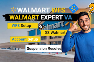 walmart wfs walmart dropshipping walmart VA expert