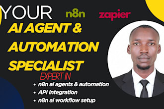 n8n ai agent automation n8n workflow n8n API integration
