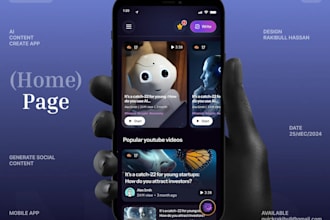build ai chat and image generator app with website