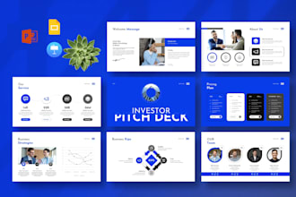 design tech, saas, ai, real estate startup investor pitch deck