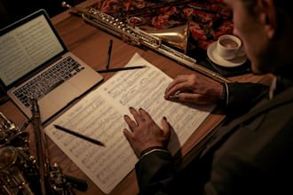 transpose your sheet music or score for any instrument or key
