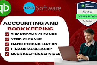 accounting and bookkeeping in quickbooks online with quickbooks cleanup