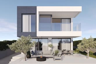 revamp 3d architectural exterior and interior, render realistic mockup design