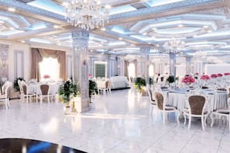 do 3d cgi unreal engine for wedding halls, events venue, showroom and event hall