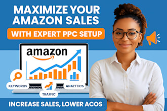 amazon PPC campaigns set up amazon PPC optimization and PPC ads strategist