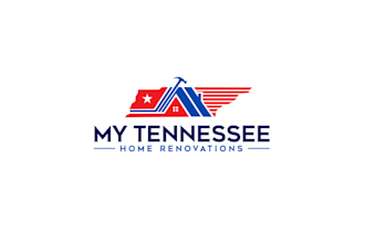 design veteran owned high end house renovation company logo