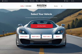 design auto parts shopify website sport automotive website automobile bike store