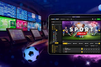 develop sport bet website, fantasy sports bet website, igaming website