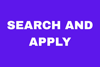 job hunt, find, and apply remote job application