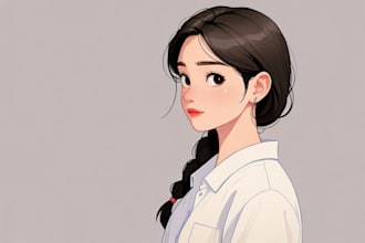 draw cartoon disney portrait