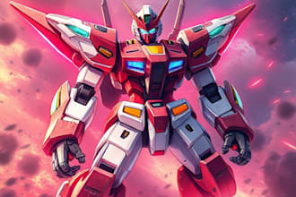 high quality robot, mecha concepts