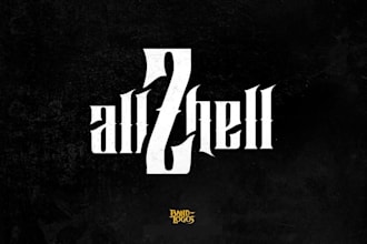create a mysterious atmospheric logo