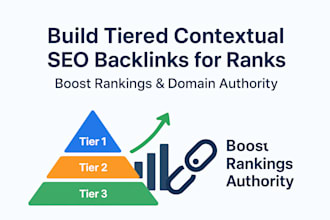 build tiered contextual seo backlinks for ranking