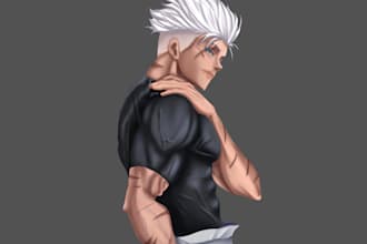 make custom projects of any character
