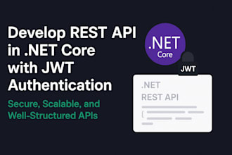 develop rest API in dotnet core with jwt authentication