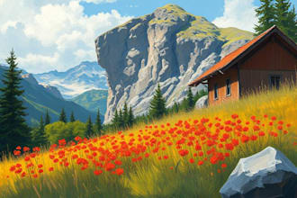 draw digital oil painting