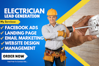 generate electrician leads electrical technician leads electrician website