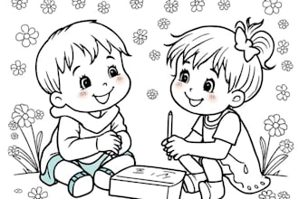 design coloring book pages for children
