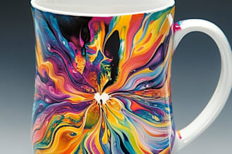 draw a mug or coffee mug design