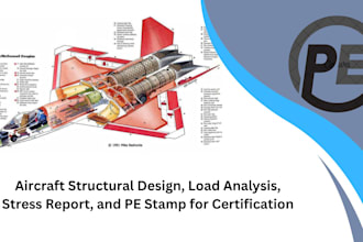 aircraft structural design, load analysis, stress report